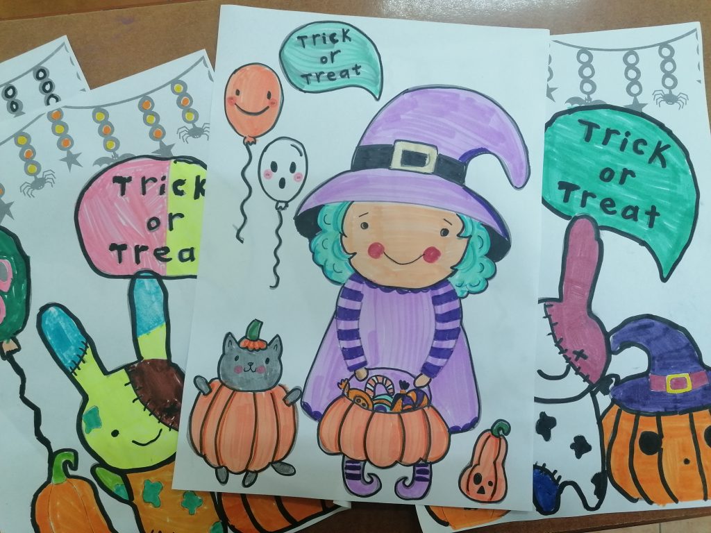  Halloween χρωμοσελίδες coloring pages
