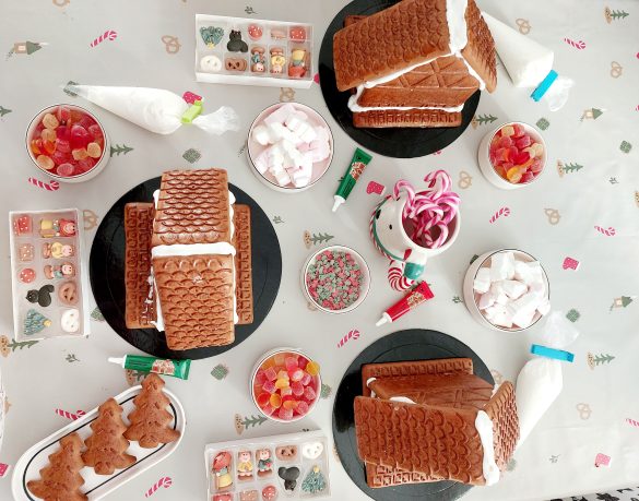 gingerbread house party